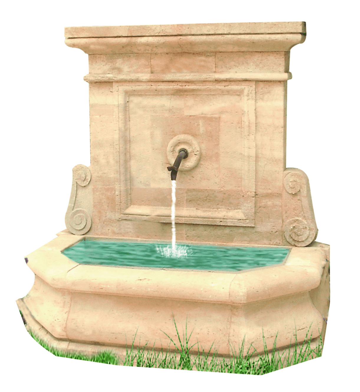 Castle Wall Fountain