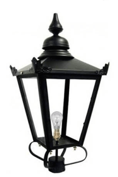 Victorian Lantern -Black